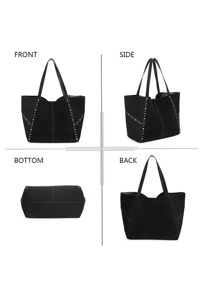 "Stud" bag black
