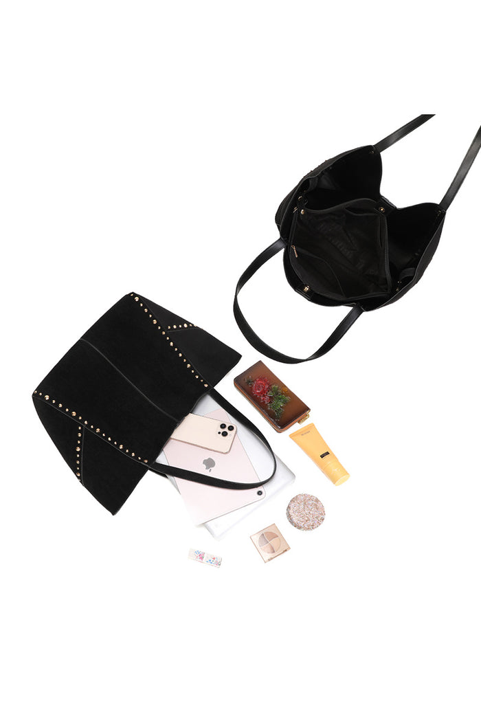 "Stud" bag black