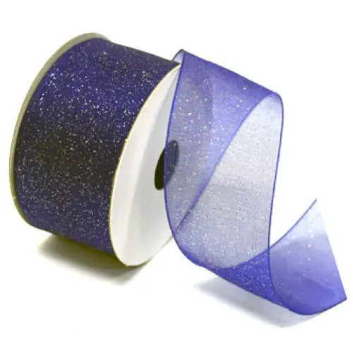 Sugar Sheer Glittered Ribbon