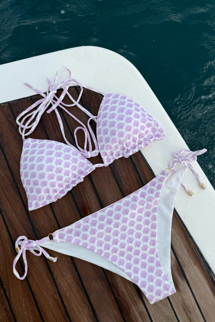 "Sunny" bikini top purple
