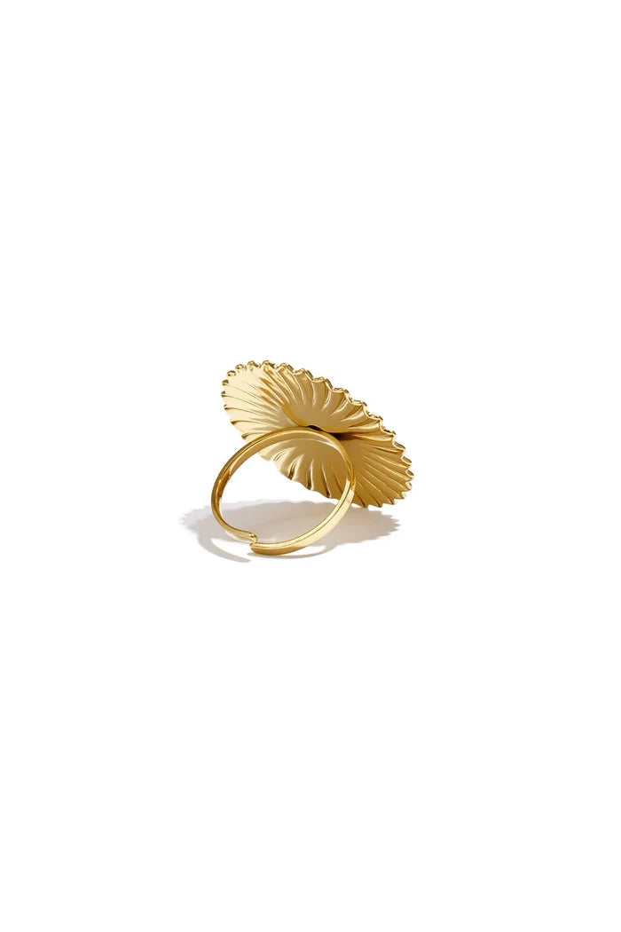 "Sunny" heart ring
