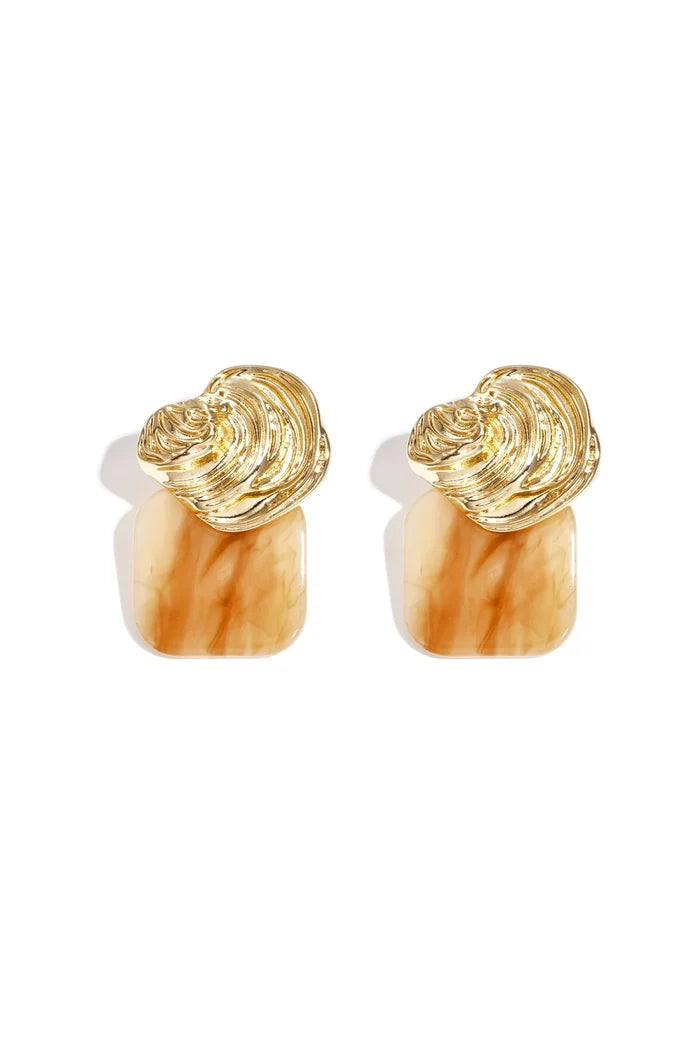 "Sunset glow" earrings