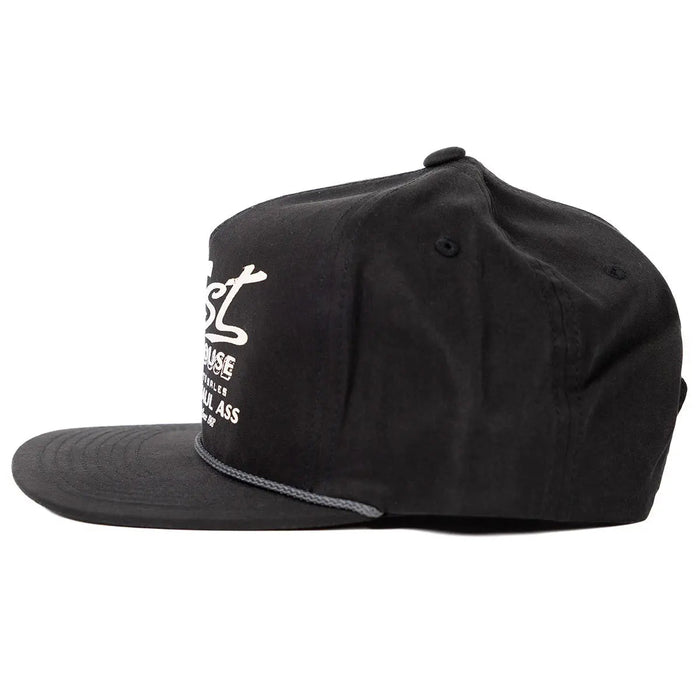 Fasthouse Sunset hat in black, alternate product view