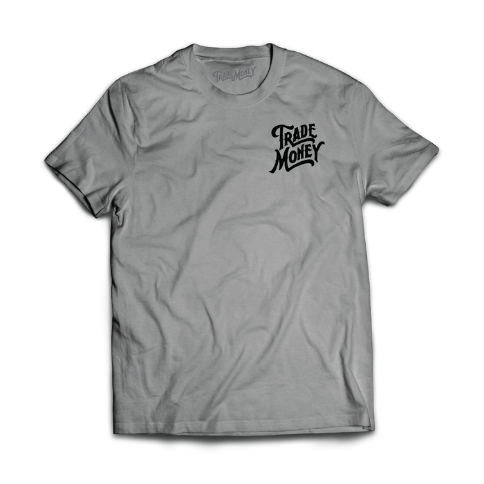 Trade Money Support Your Local Ironworker tee in grey frost, additional product image