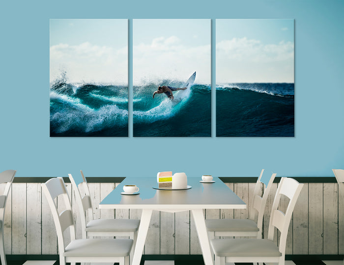 Surfing Art Canvas Print #4127