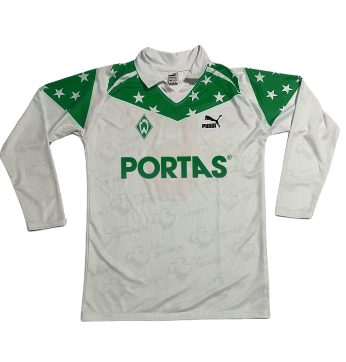 SV Werder Bremen Shirt 1989-1990 Home - Retro Jerseys, Werder Bremen Trikot