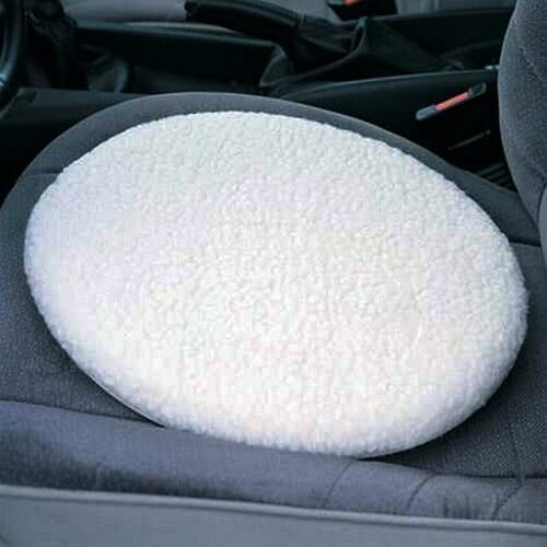 Lifestyle image of Swivel Car Seat being used in a real-life setting.