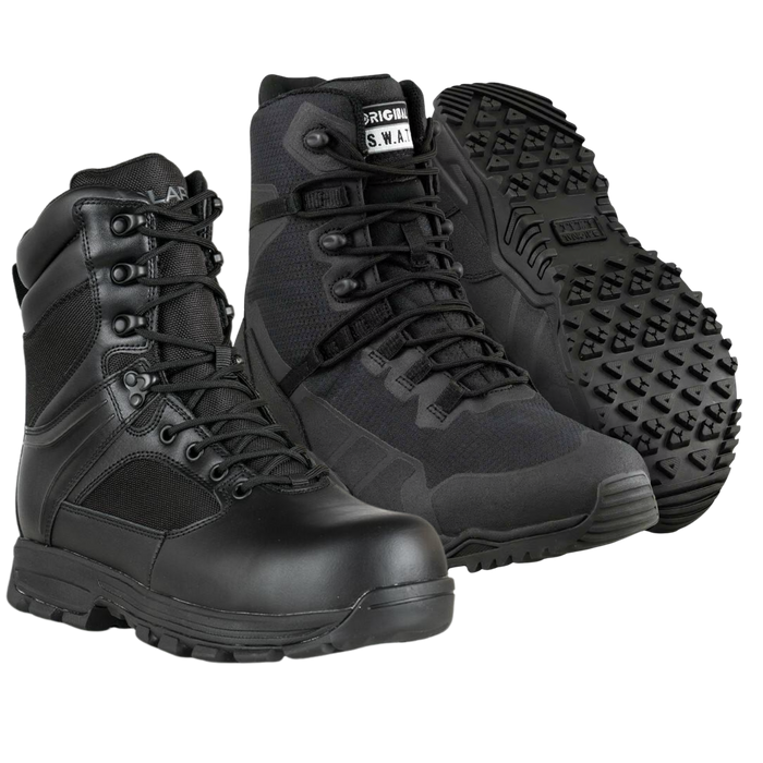 Tactical Water-resistant Boots - Black