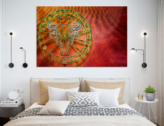 Taurus Zodiac Sign Canvas Print #6071
