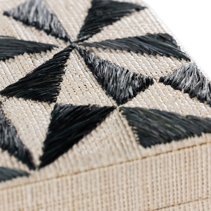Tenerife Natural Fiber Raffia Box