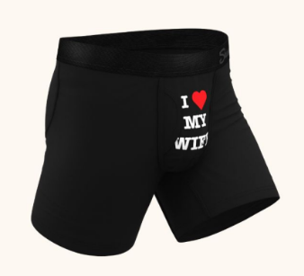 Shinesty Brownie Points Ball Hammock pouch underwear in Father's Day print