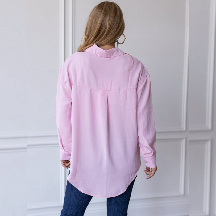 The Katherine Classic Button - Up - 260 Broadway Boutique
