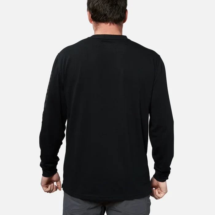 The Martin LS Pocket Tee- Black