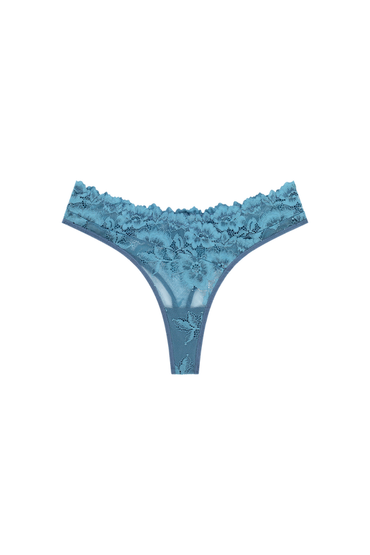 lichtblauw kant lingerie bottom