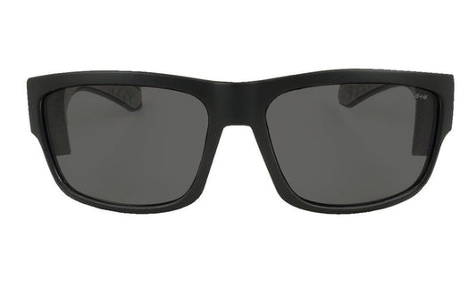 Bomber Tiger Bomb ANSI Z87+ safety glasses with smoke anti-fog lens