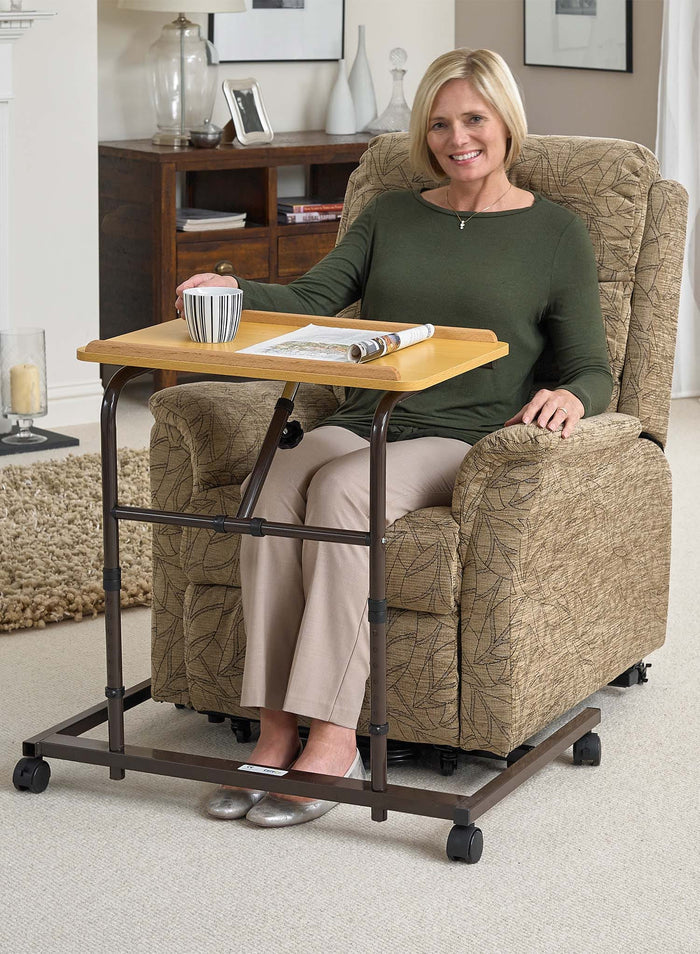 Tilt-Top Over Chair Table