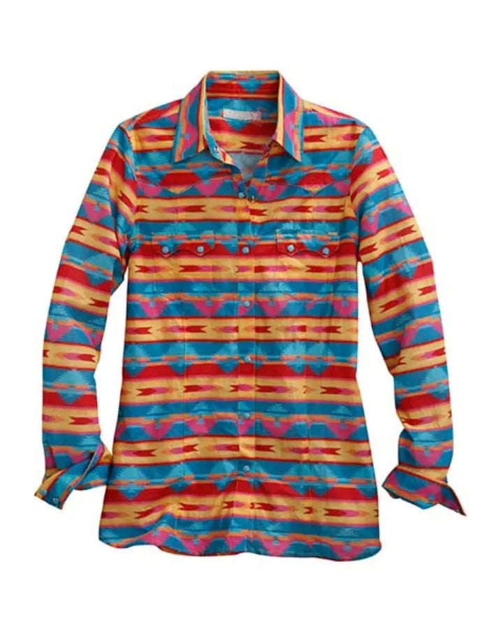 Tin Haul Retro Aztec (Pink) - Women's Western Shirt - Hatcountry