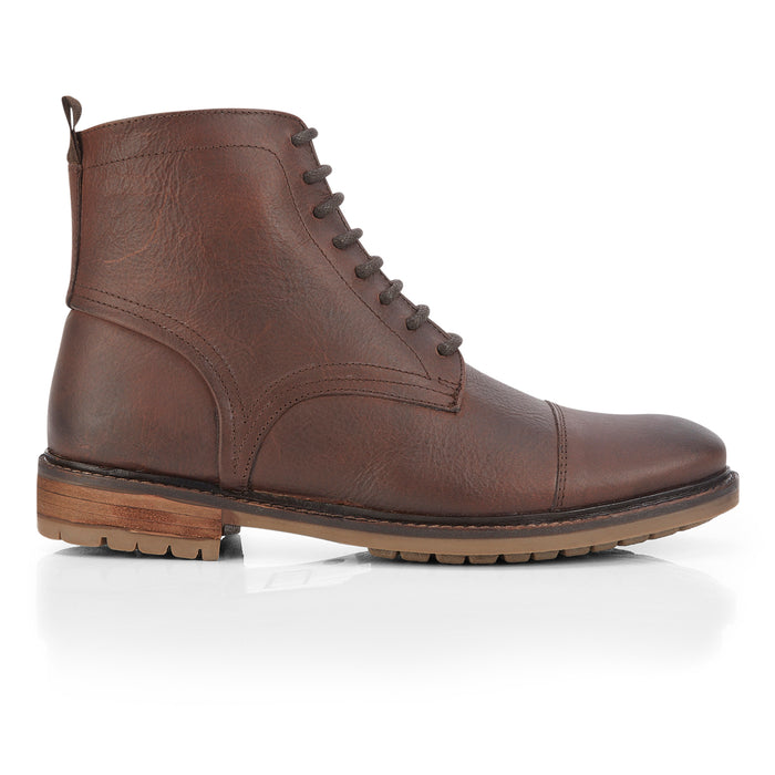 Tintern Leather Lace up Boots - Brown