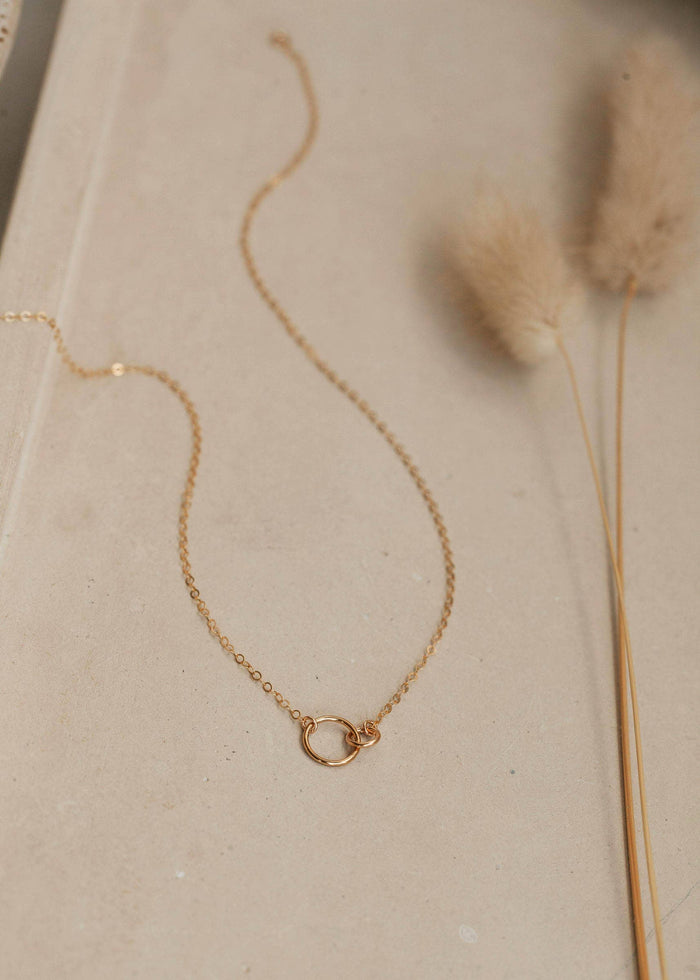 Tiny Links Necklace | 14kt Gold Fill or Sterling Silver
