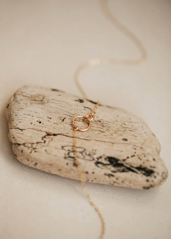 Tiny Links Necklace | 14kt Gold Fill or Sterling Silver