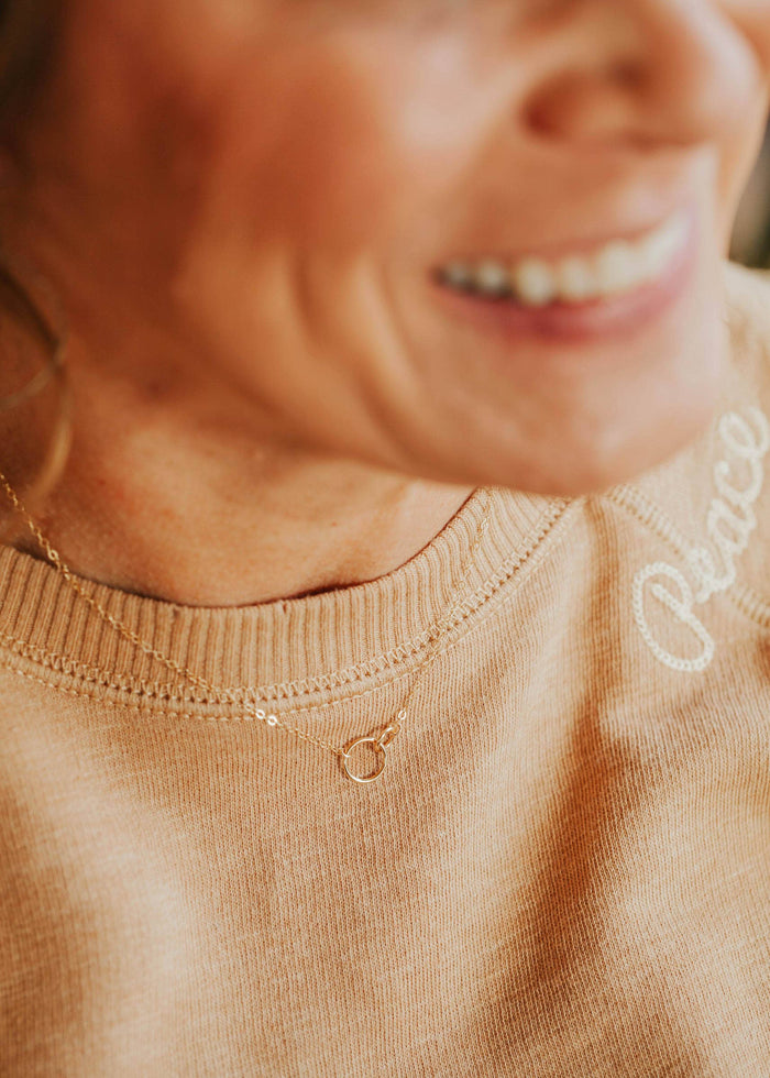 Tiny Links Necklace | 14kt Gold Fill or Sterling Silver