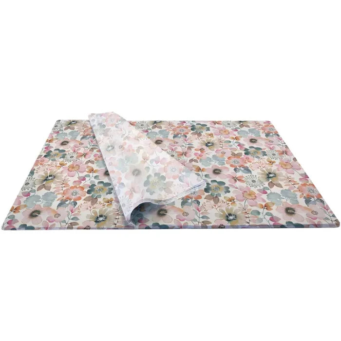 Tissue - Printed - Painterly Petals