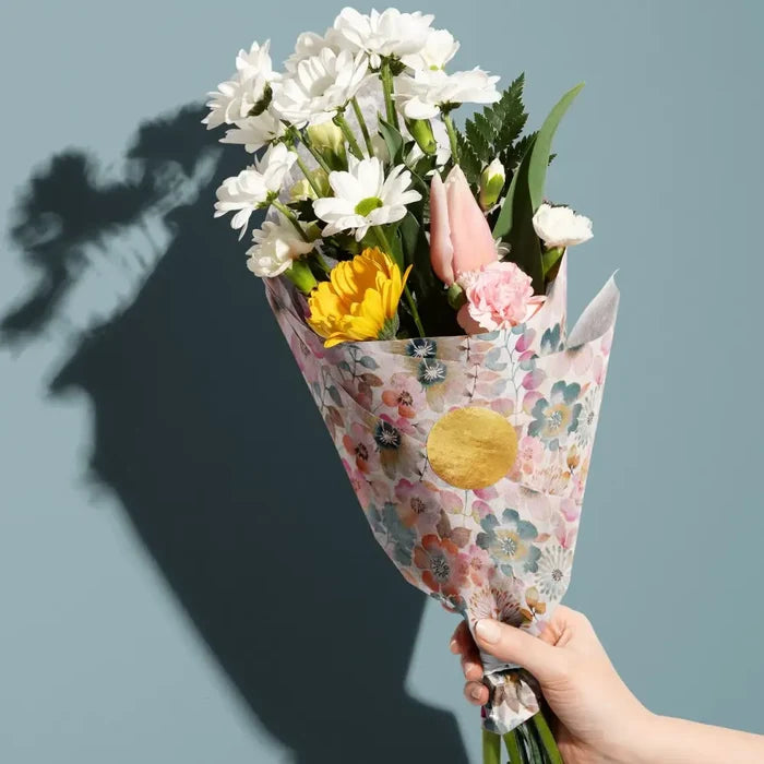 Tissue - Printed - Painterly Petals