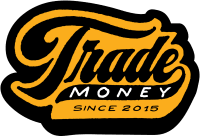 3 inch Trade Money stacked logo sticker
