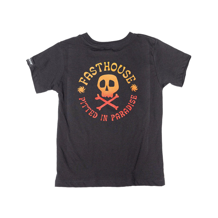 Fasthouse toddler Lost Boys short sleeve tee in black, front view