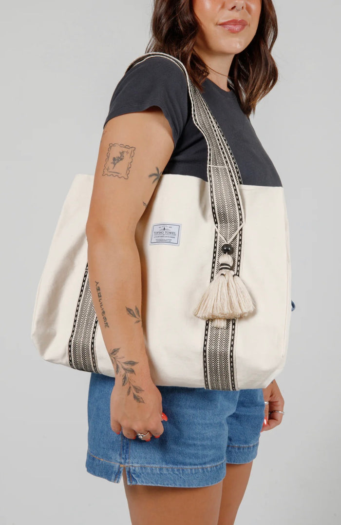 TOFINO ORLA TASSEL TOTE