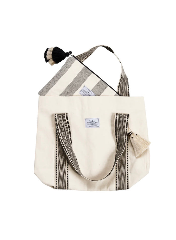 TOFINO ORLA TASSEL TOTE