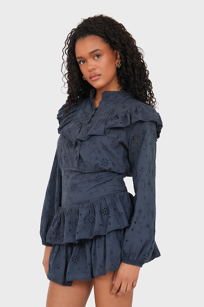 "Toscane" dress navy