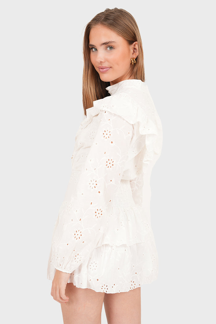 "Toscane" dress white
