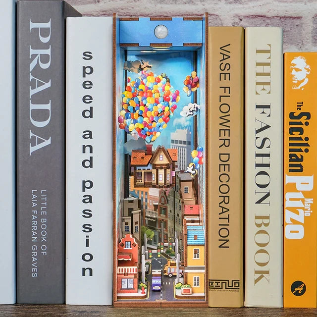 Travel with the Wind DIY Bookend Puzzle