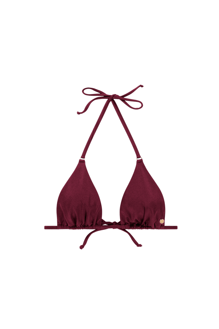 triangel bikini bordeaux top