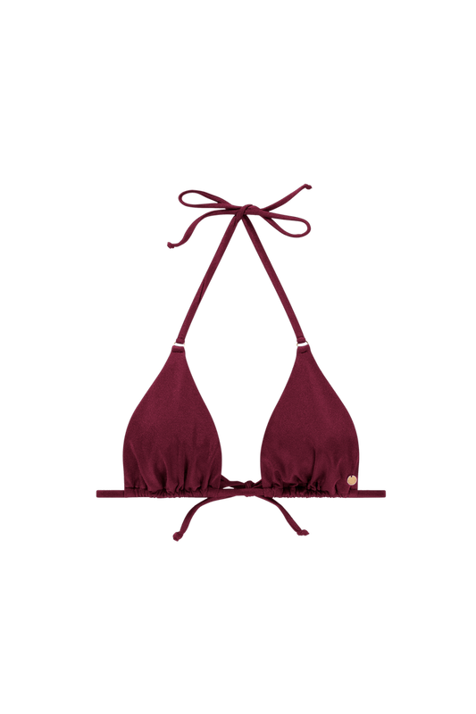 triangel bikini bordeaux top