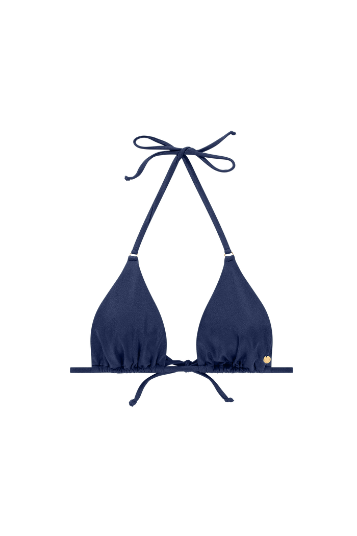 top triangel donkerblauw bikini