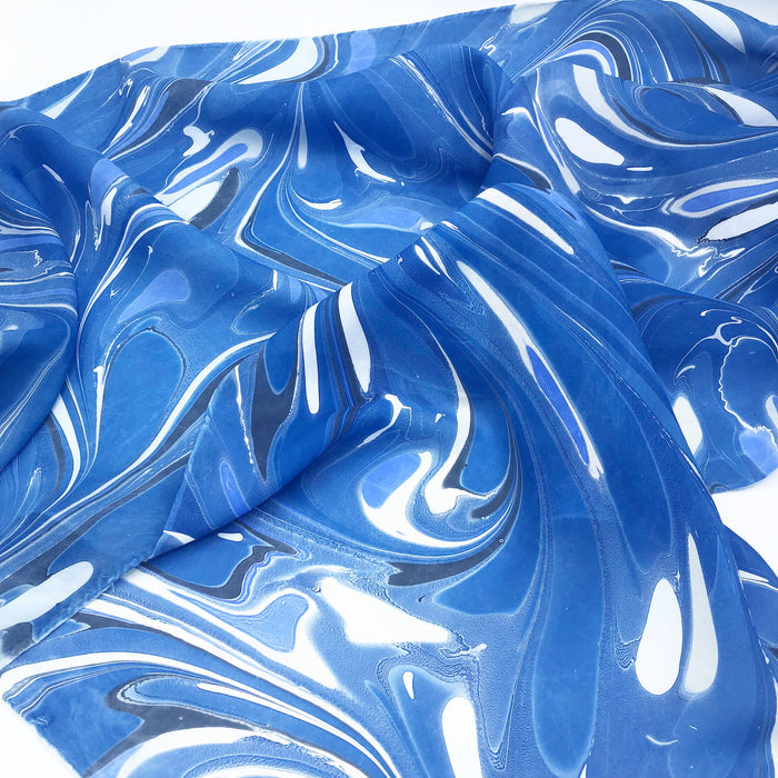 True Blue Medium Scarf - No One Alike