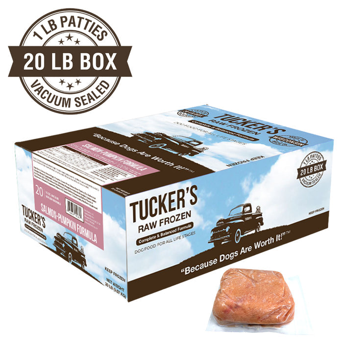 Tucker's Raw Frozen Salmon Pumpkin Formula