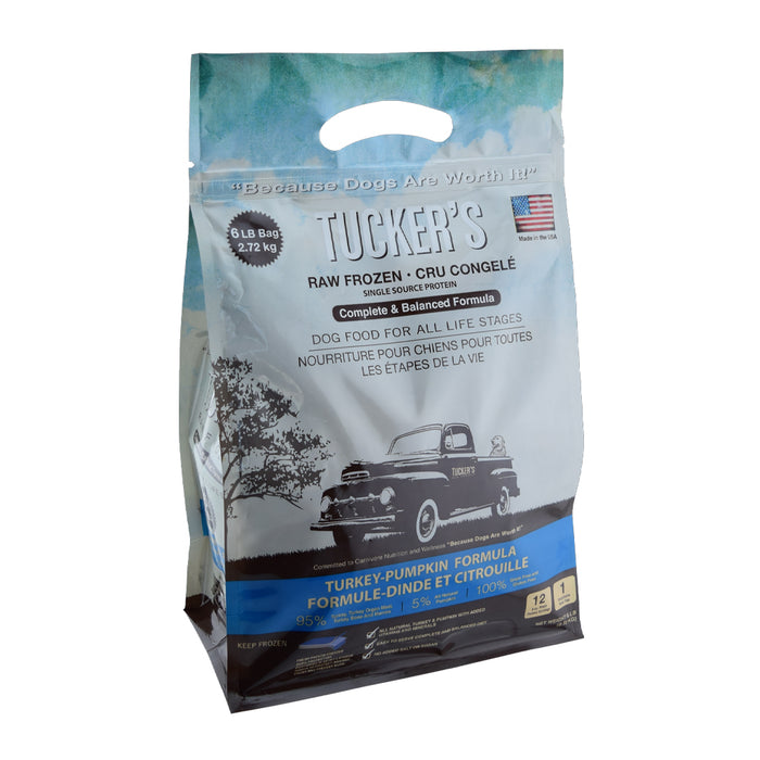 Tucker's Raw Frozen Turkey Pumpkin Formula
