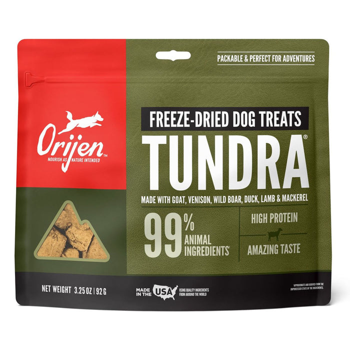 Tundra Freeze-dried Dog Treats 3.25oz