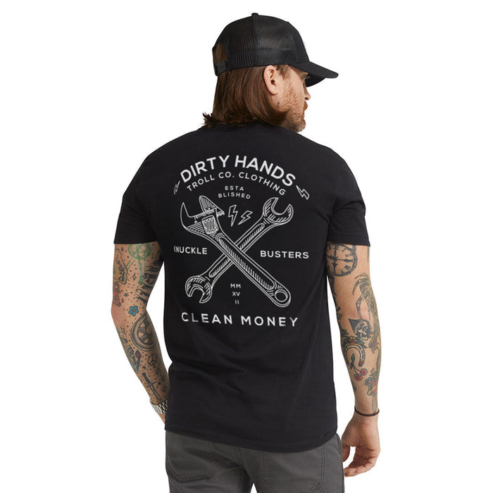 Troll Co. Twisting Wrenches graphic tee in black