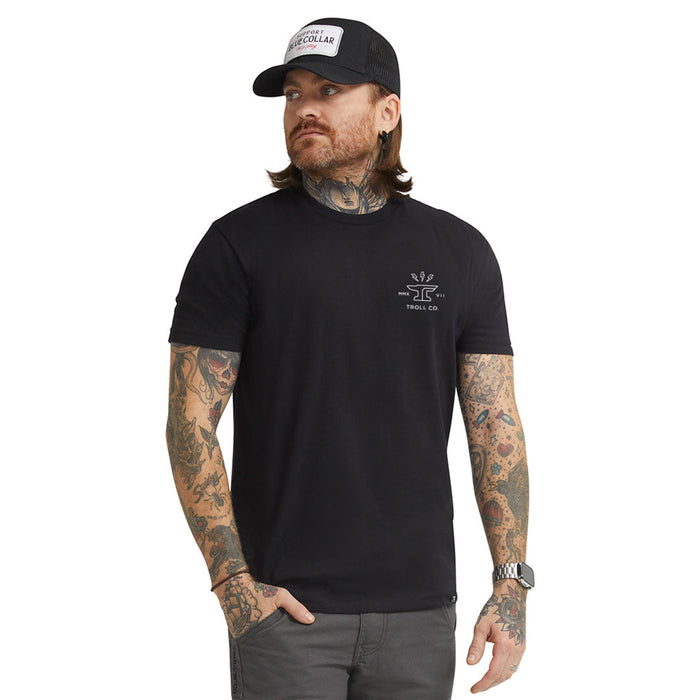 Troll Co. Twisting Wrenches tee in black, additional product image