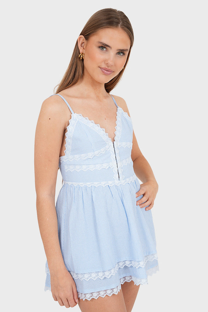 “Ulu” dress blue