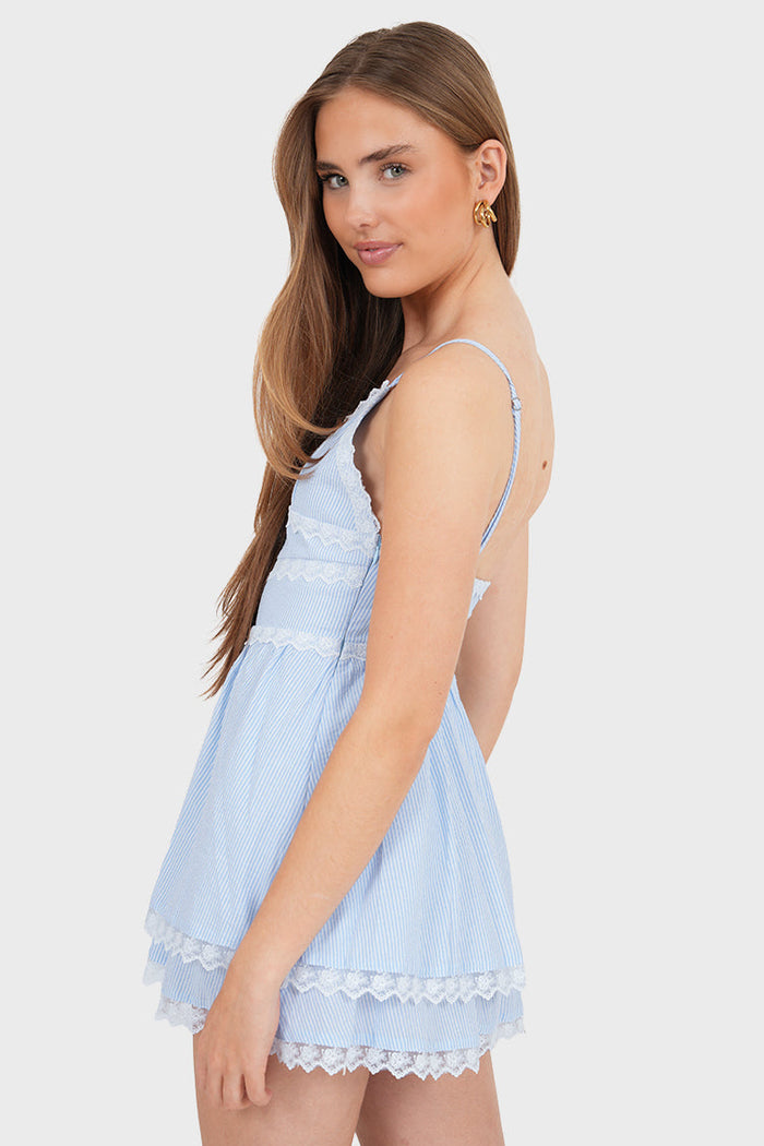 “Ulu” dress blue