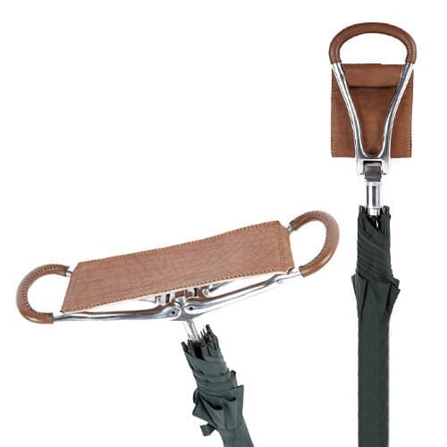 Image of Umbrella Shooting Stick Seat on a plain background.