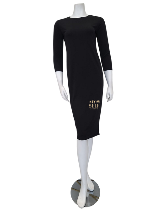 Undercover Waterwear MRS-L-B Black Layering Shell Dress myselflingerie.com