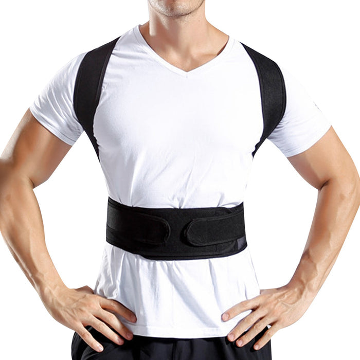 Unisex Posture Corrector Brace – Upper Back & Shoulder Support
