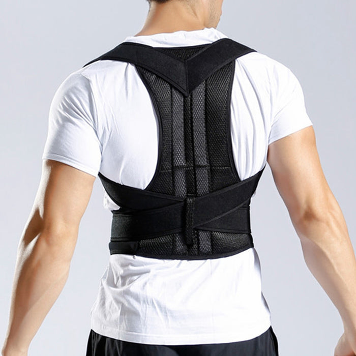 Unisex Posture Corrector Brace – Upper Back & Shoulder Support