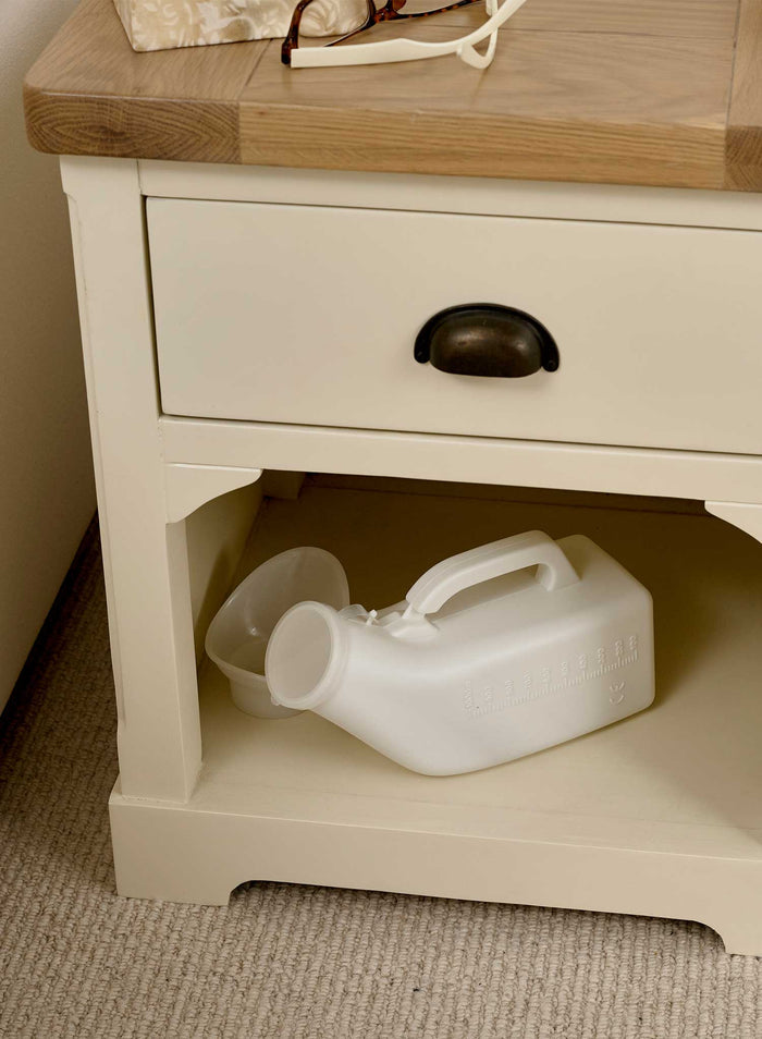 Unisex Urinal with Lid